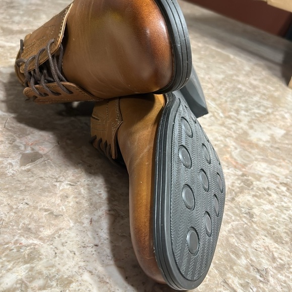 Clark’s WHIDDON PLAIN, men shoes, Oxford,leather,dark tan ,8W,comfort, office - Picture 14 of 15